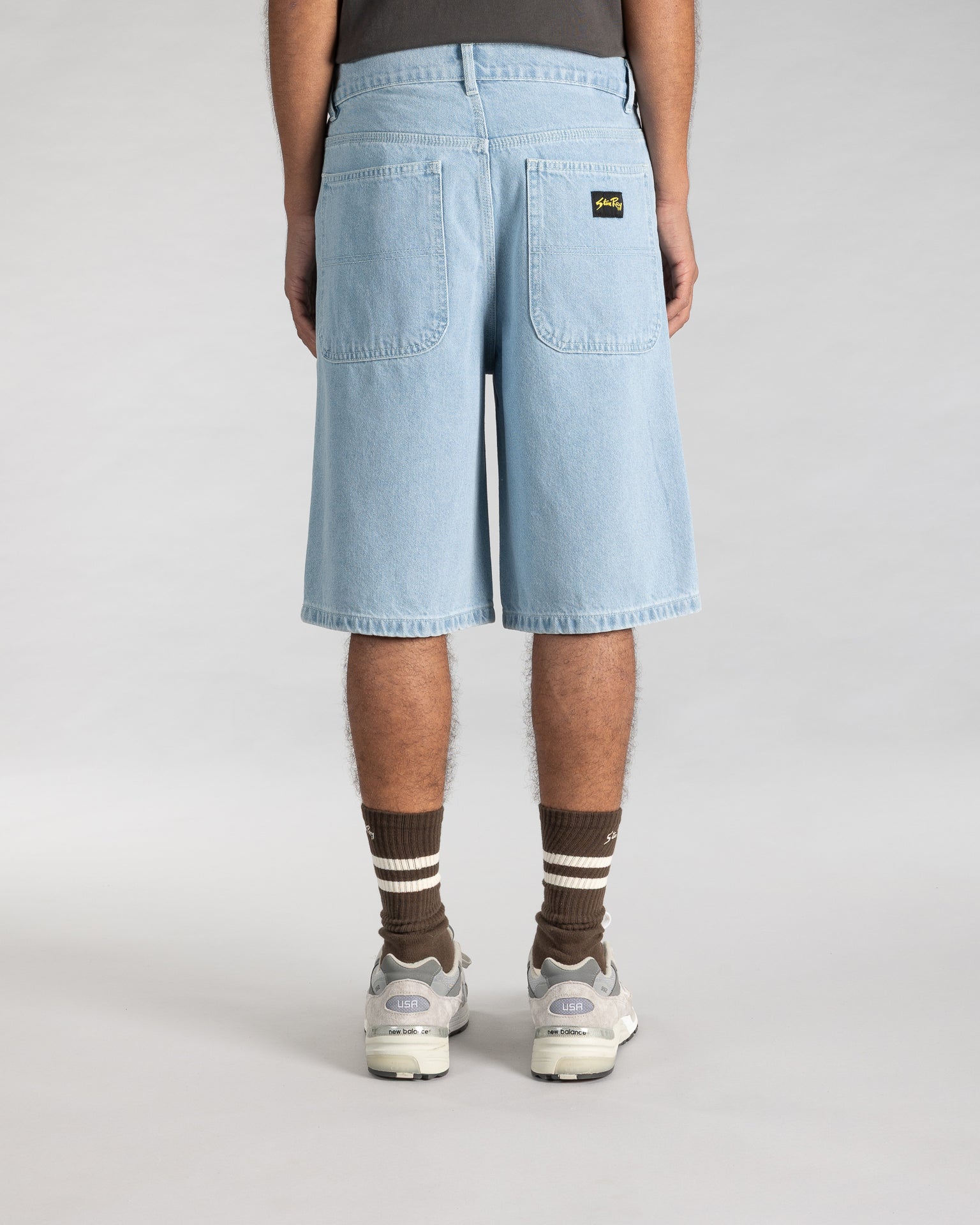 Wide 5 Short - Ice Stone Denim