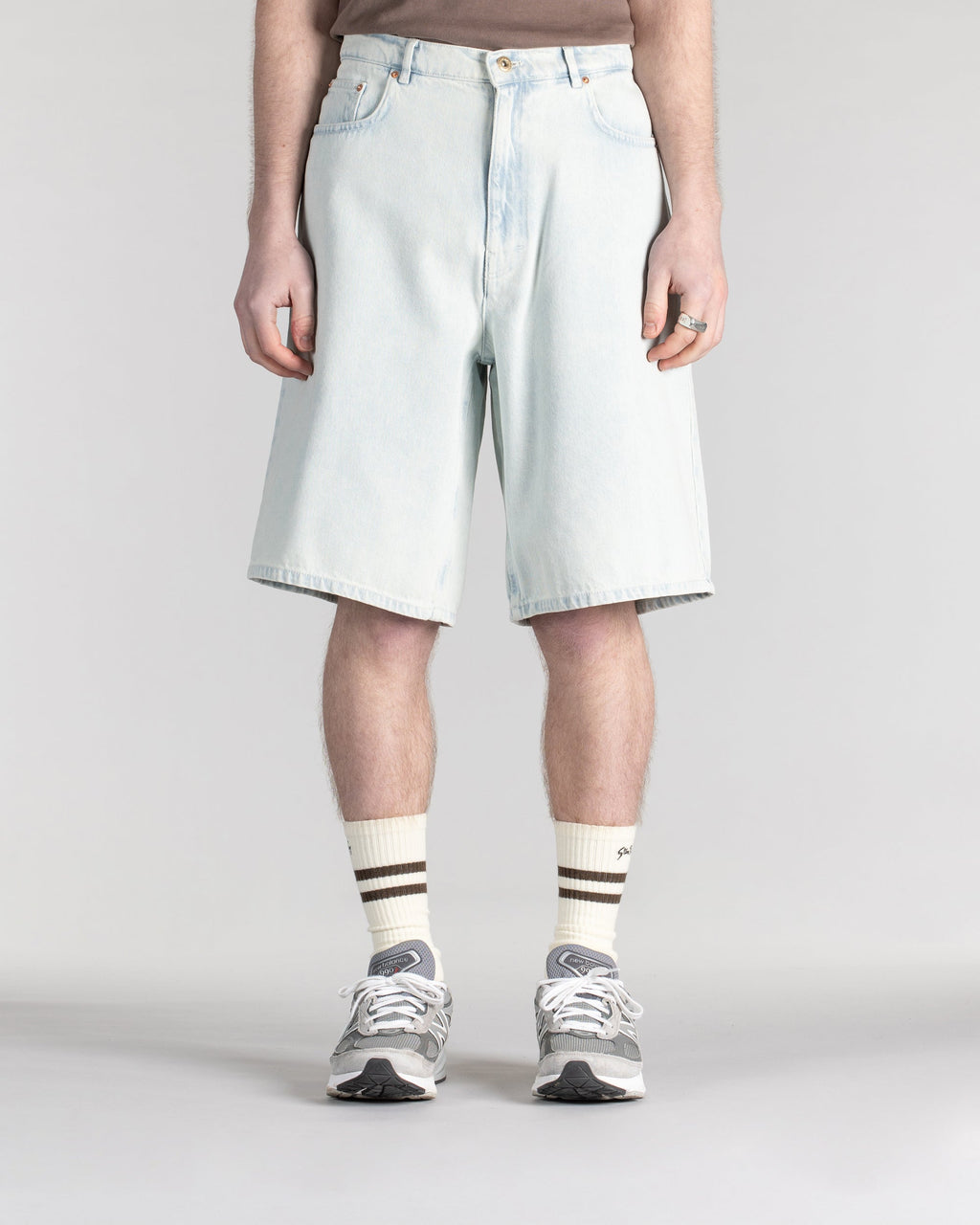 Wide 5 Shorts - Lite Blue Denim