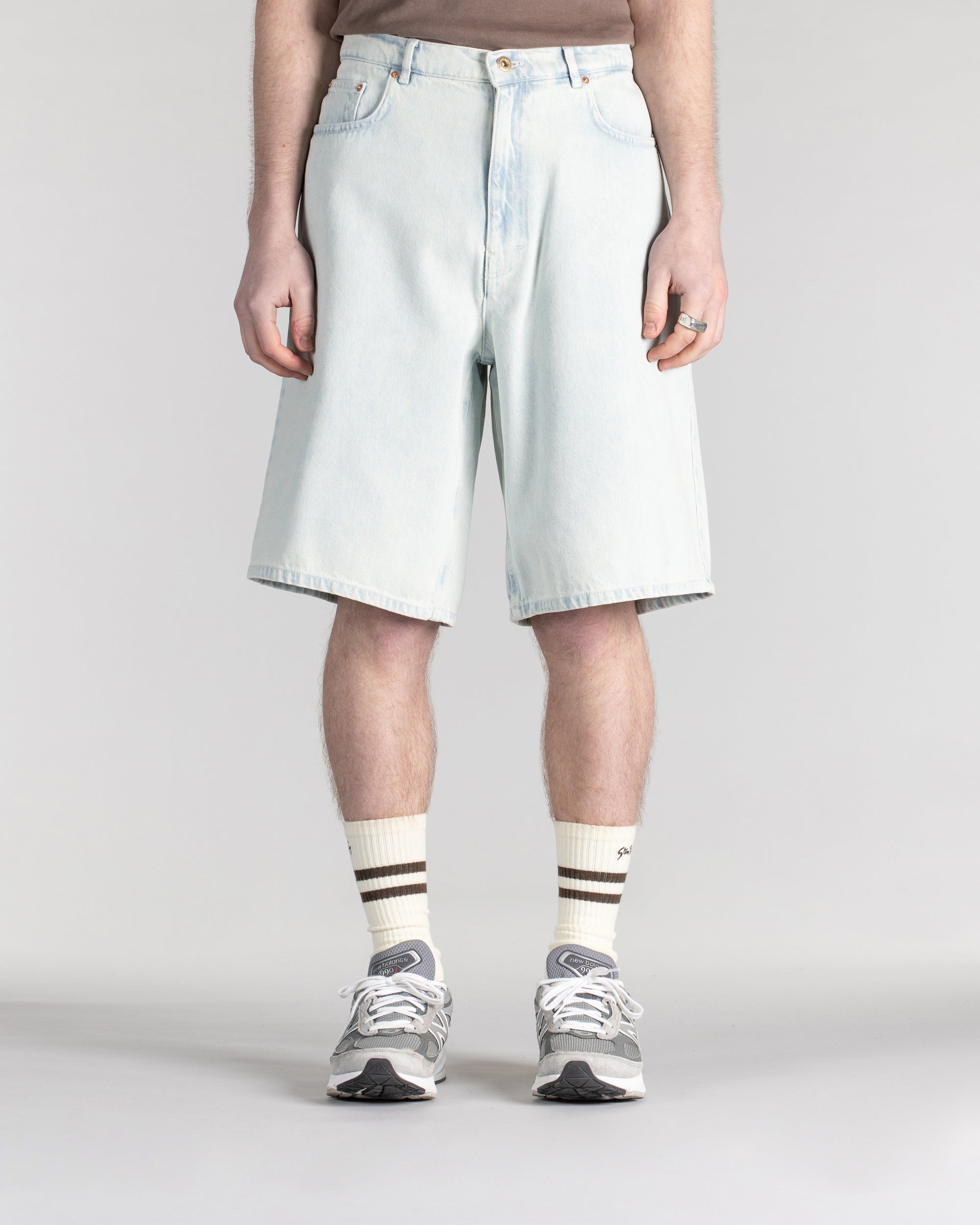 Wide 5 Shorts - Lite Blue Denim