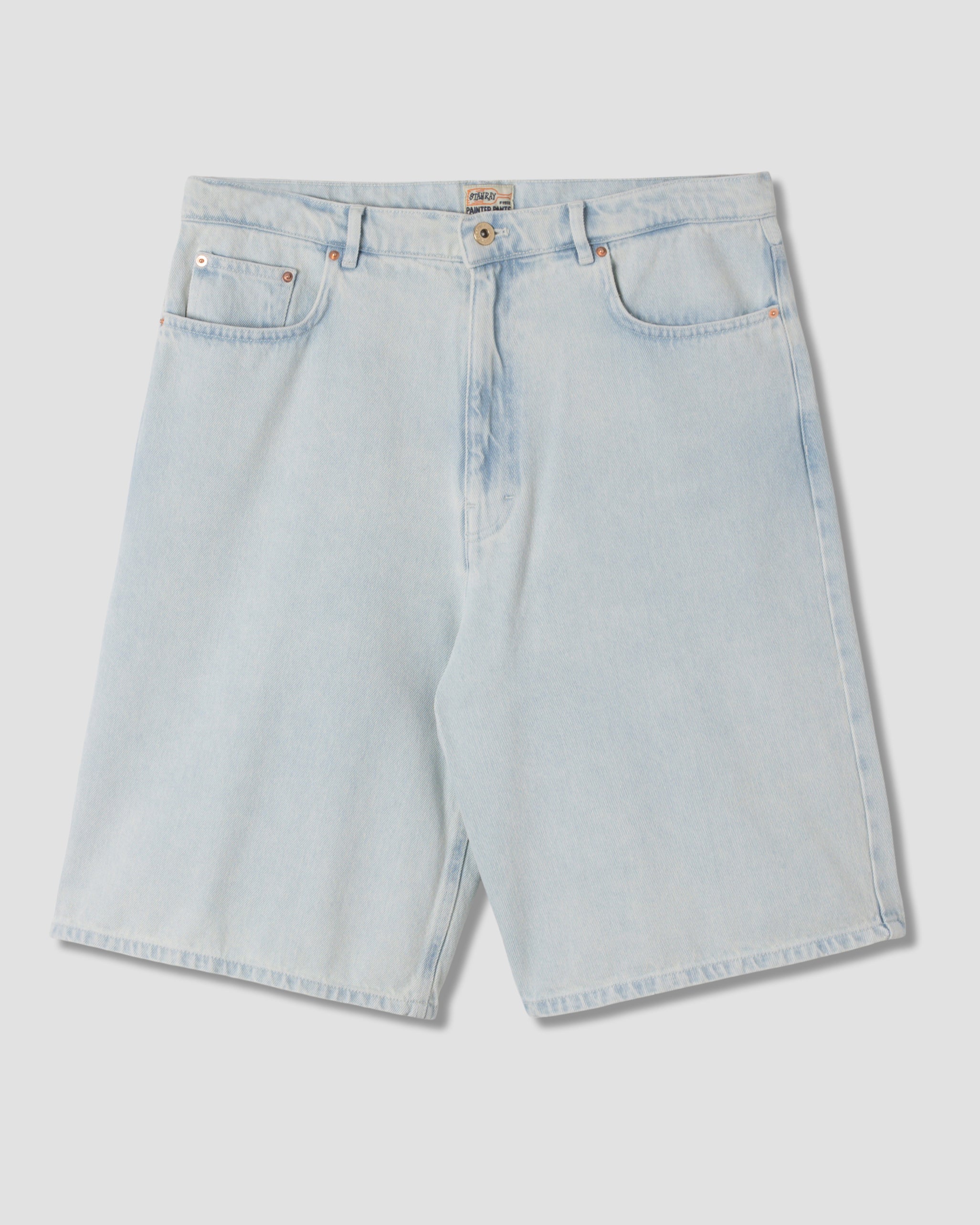 Wide 5 Shorts - Lite Blue Denim