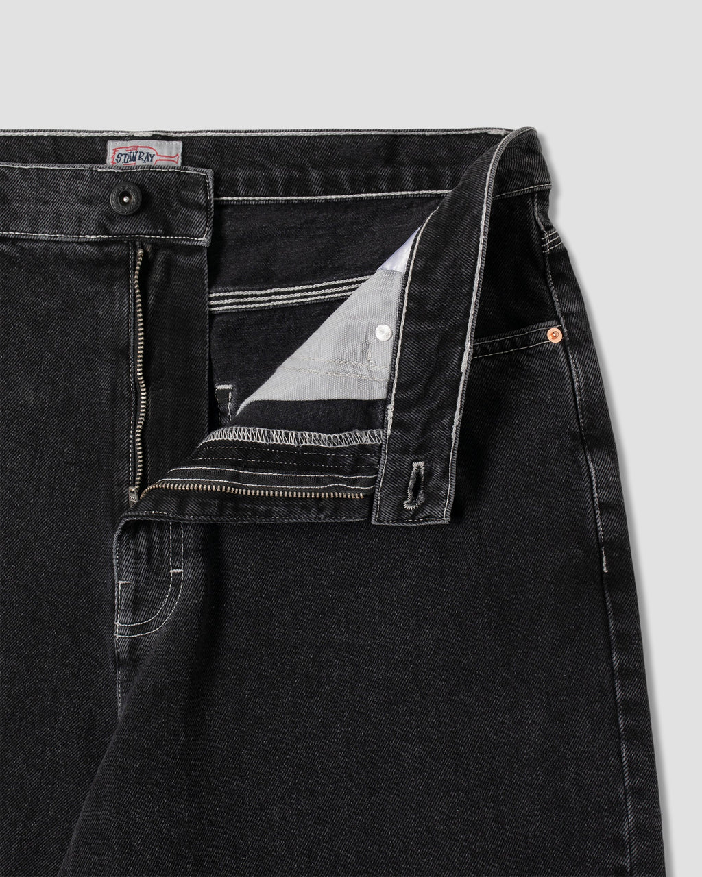 Pantalón corto Wide 5 - Negro lavado