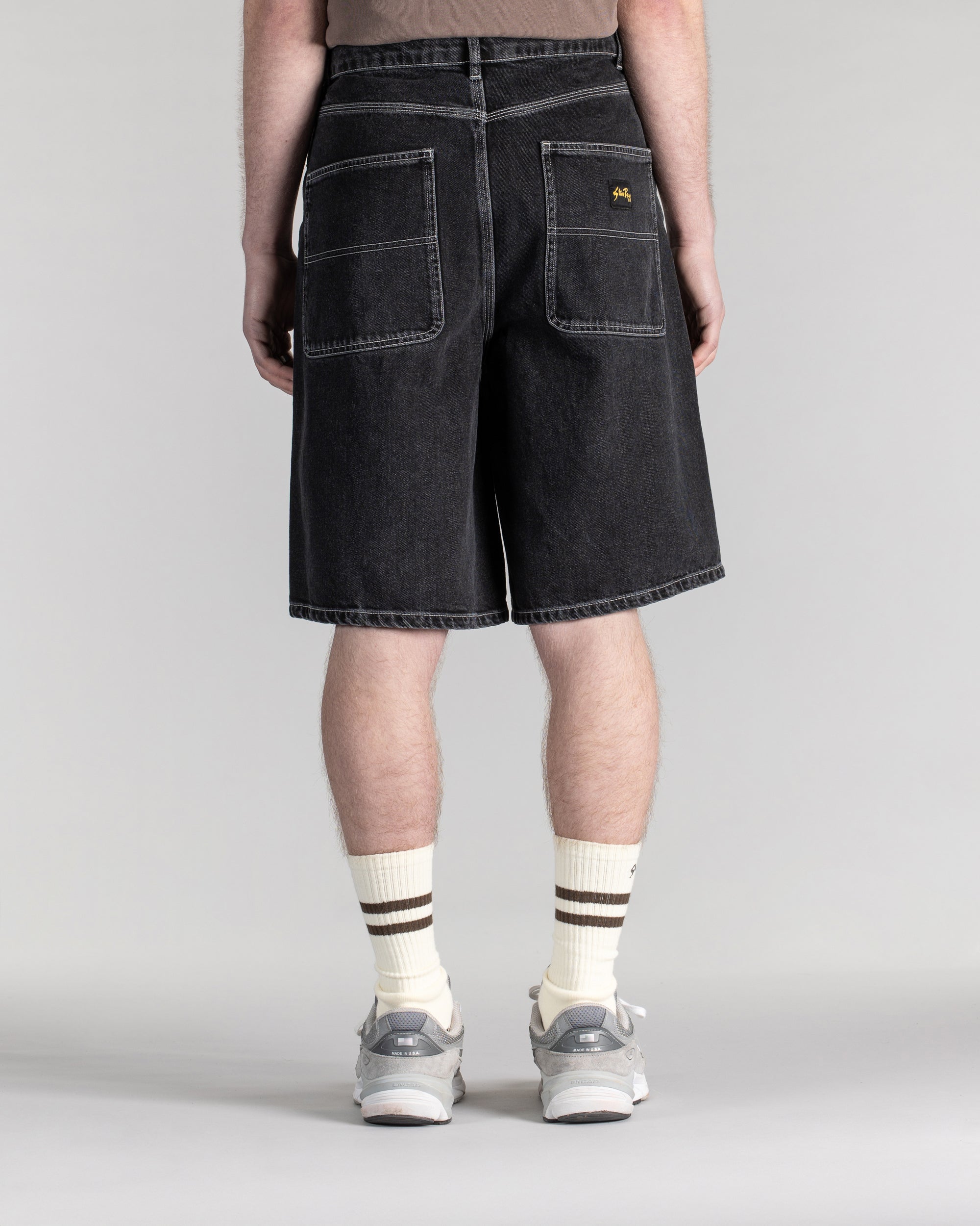 Pantalón corto Wide 5 - Negro lavado