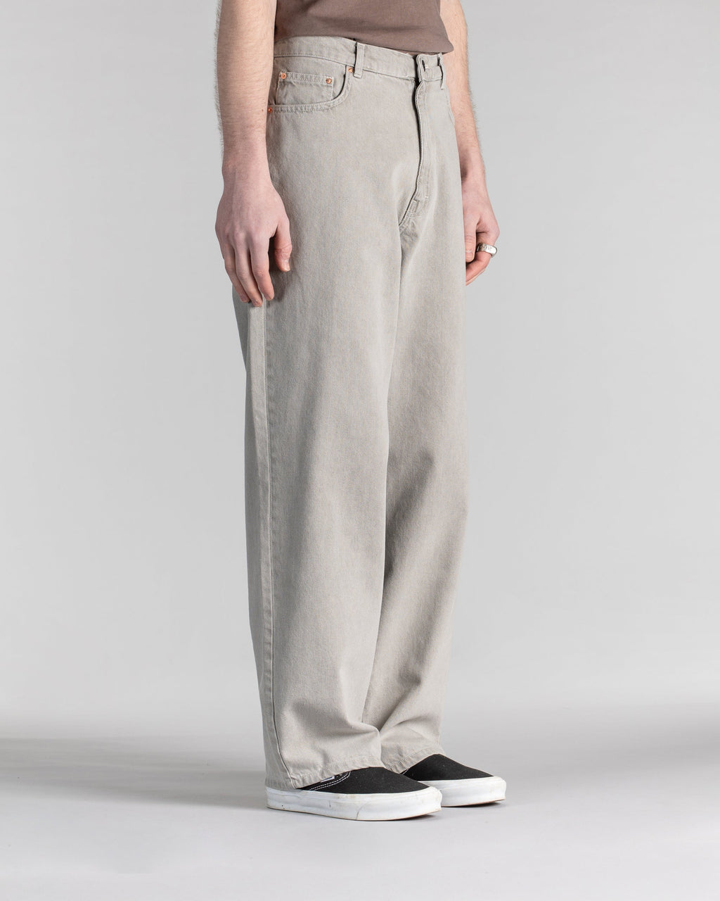 Wide 5 - Faded Grey Denim