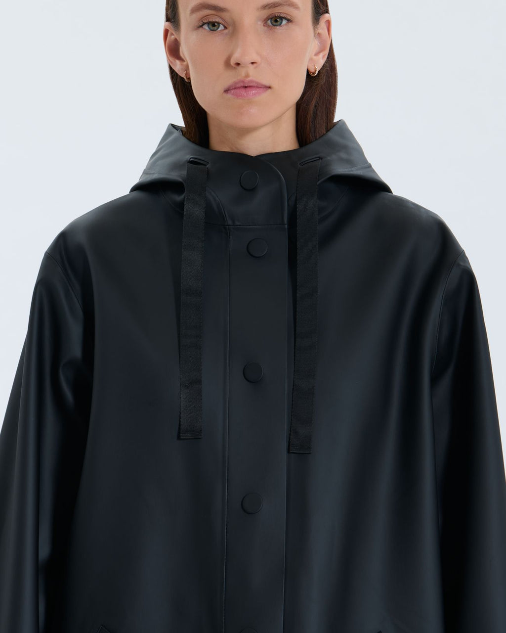 Black Travia trench coat_2