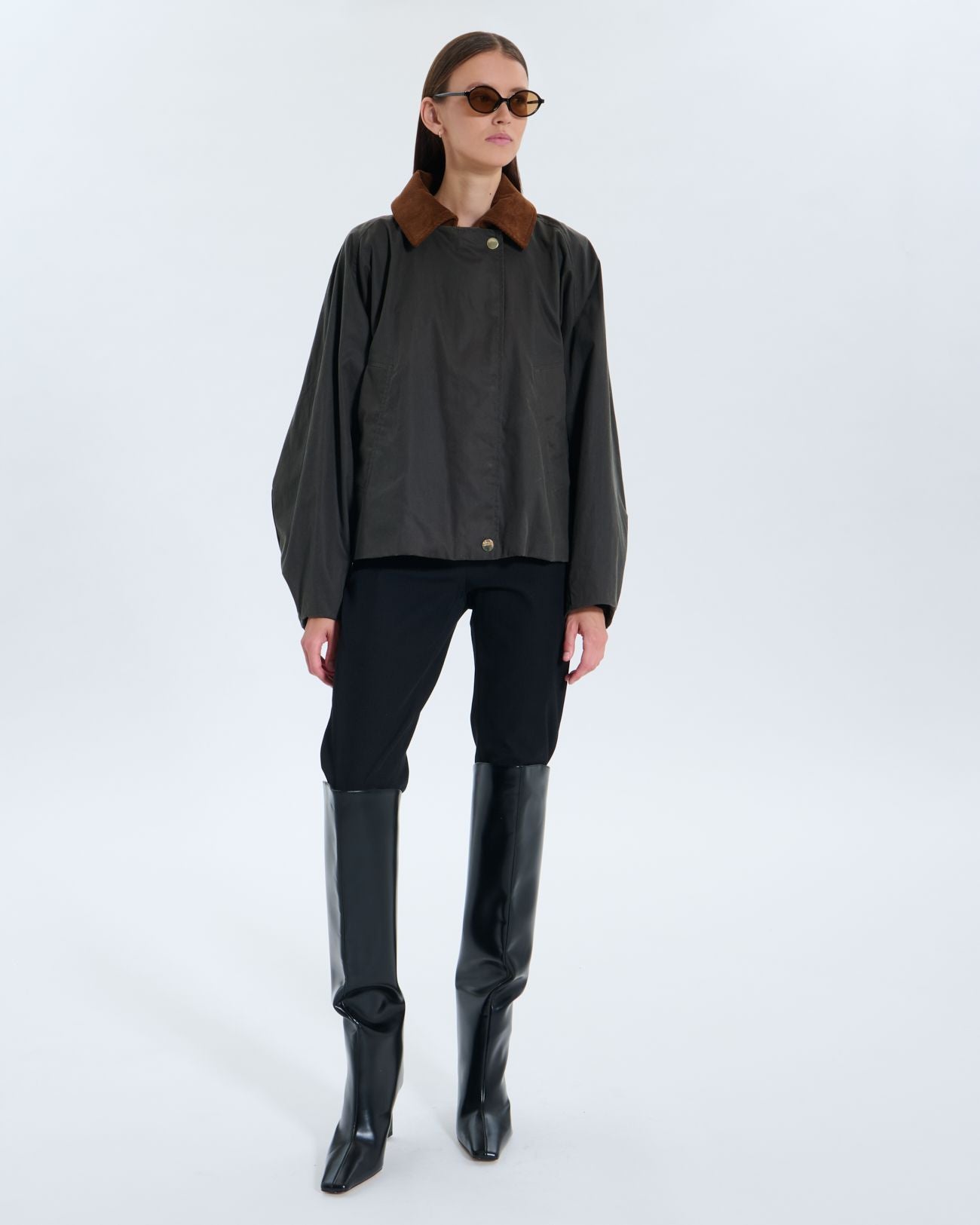 Gabardina caqui Telma_1