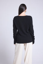 Jersey de mitones Wintour - Negro - Mujer