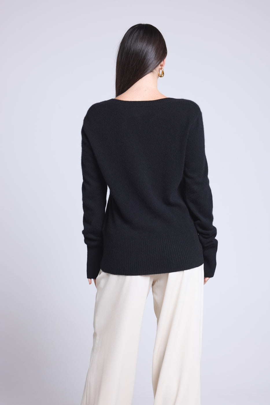 Jersey de mitones Wintour - Negro - Mujer