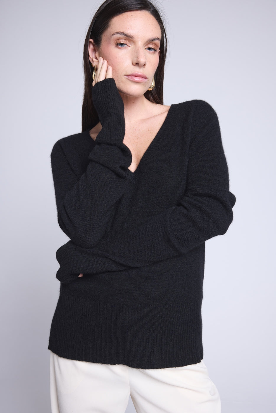 Jersey de mitones Wintour - Negro - Mujer