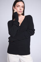Jersey de mitones Wintour - Negro - Mujer