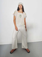 Pantalon Maccabi - Ecru