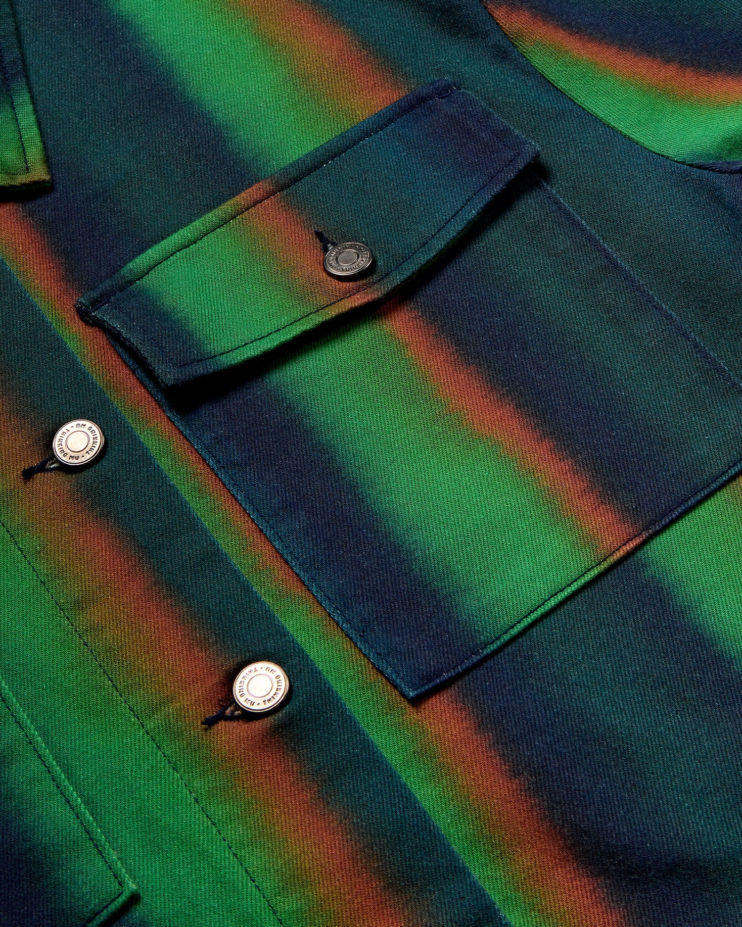 Chaqueta verde swamp Frans sostenible - silueta 2
