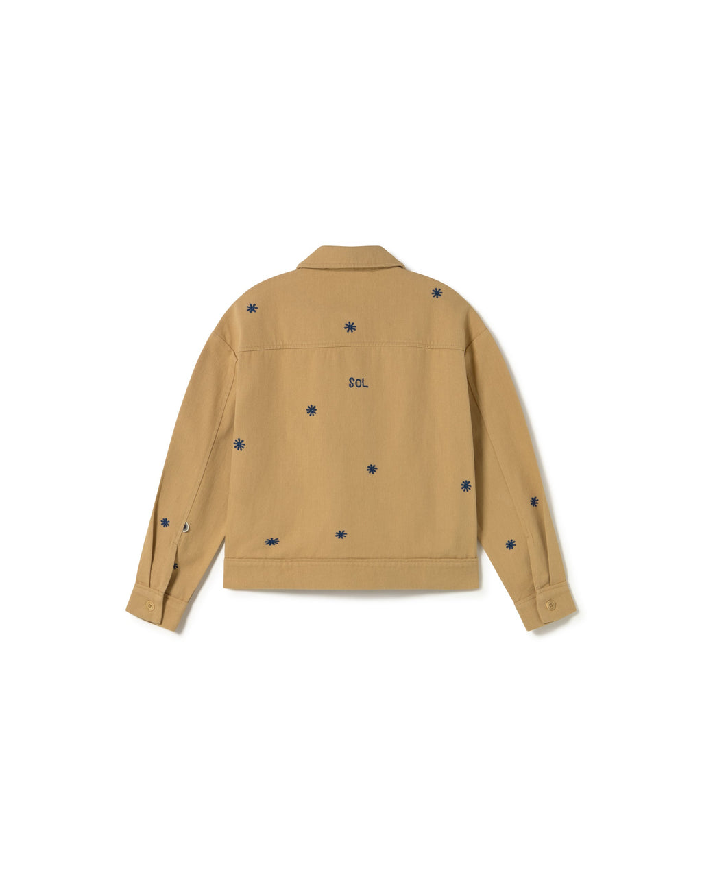 Chaqueta sol cadena beige Frans sostenible - silueta 3