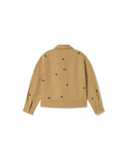 Chaqueta sol cadena beige Frans sostenible - silueta 3