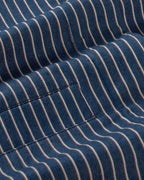 Chaqueta rayas tinte natural railway Astrid sostenible silueta - 2