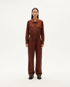 Montana Brown Jumpsuit