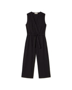 Mono negro seersucker Winona sostenible - silueta 1