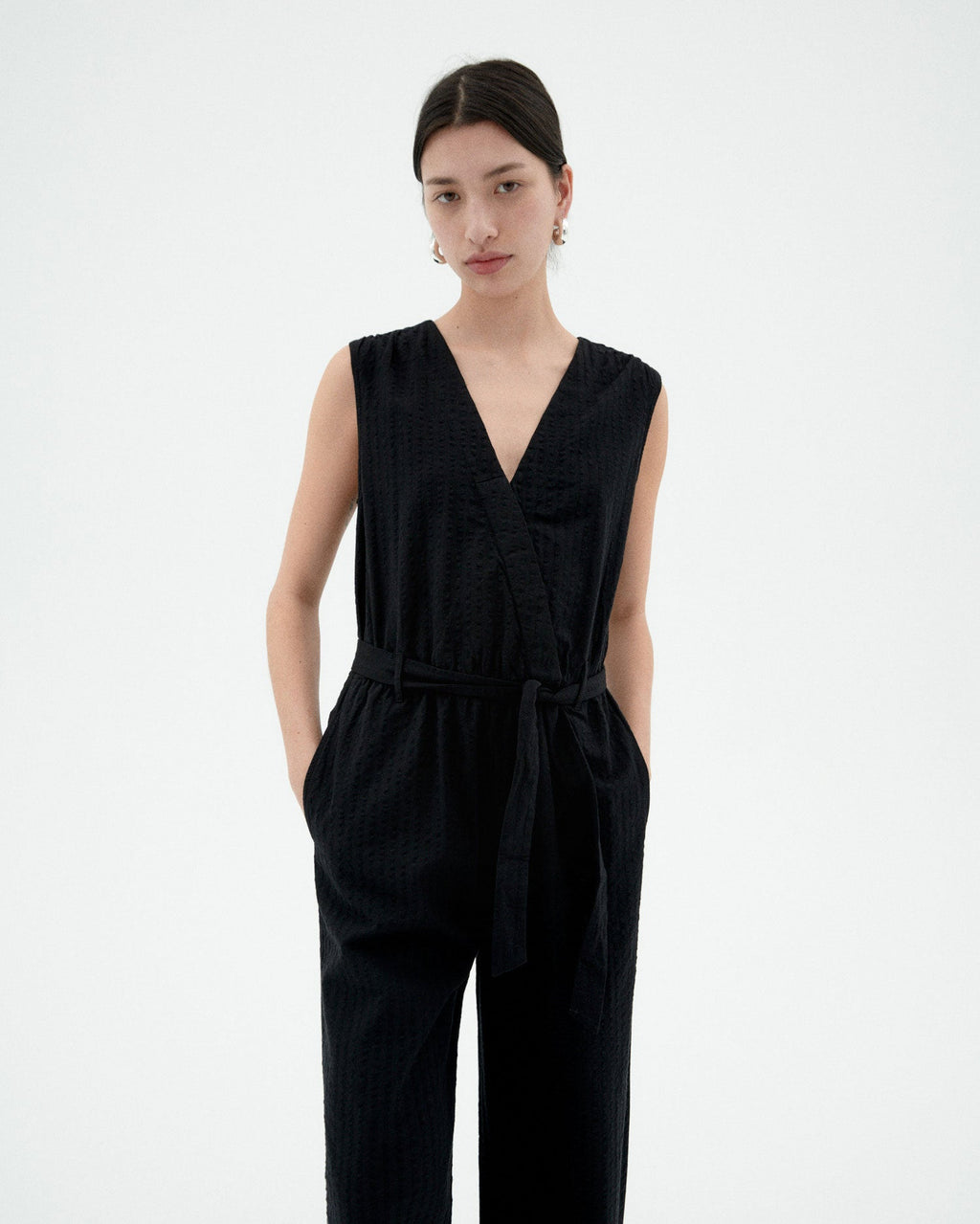 Mono negro seersucker Winona sostenible-4