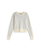 Raw knit jersey flower Philis sustainable silhouette - 1