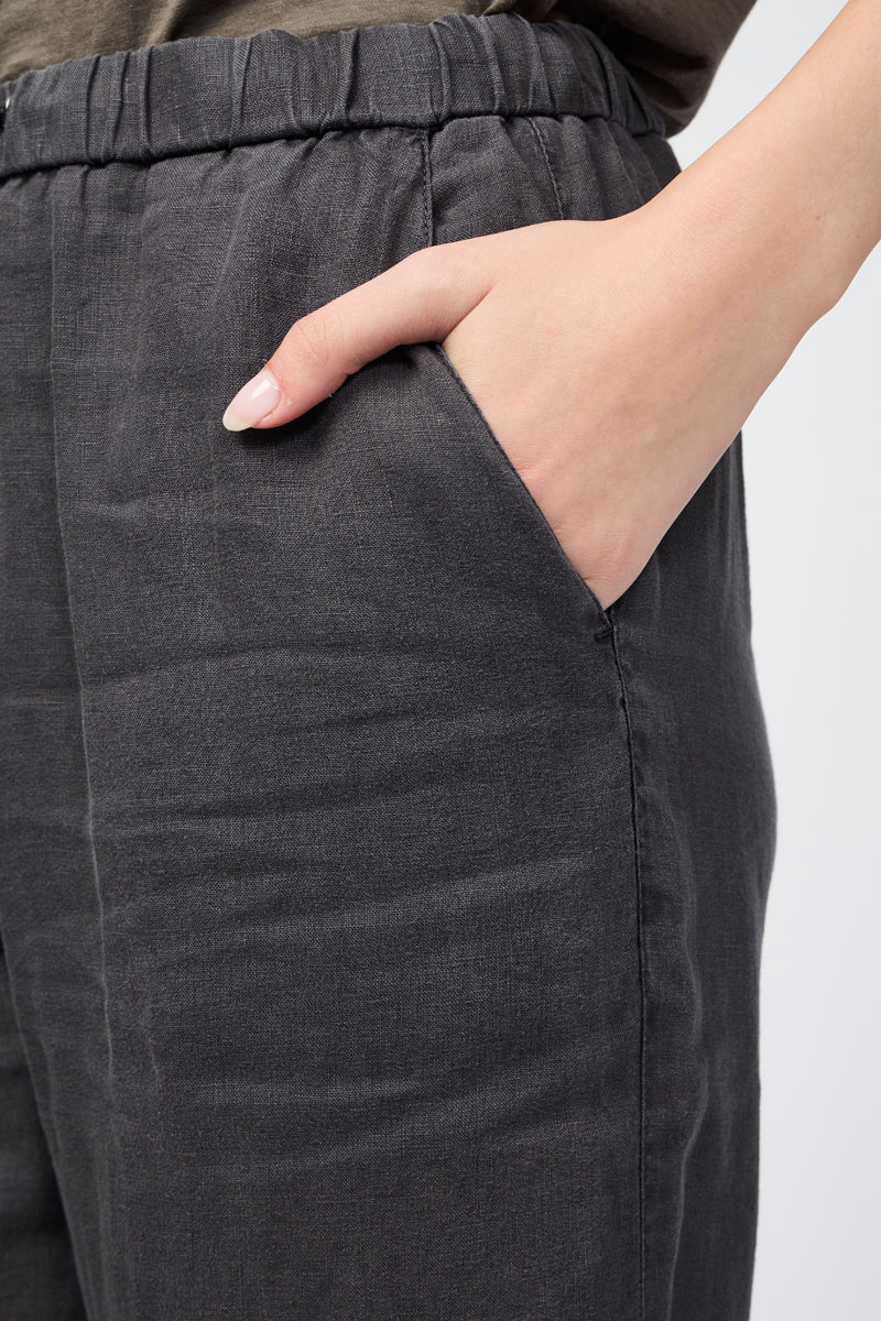 Pantalon De Détente En Lin - Magma Pigment - Femme