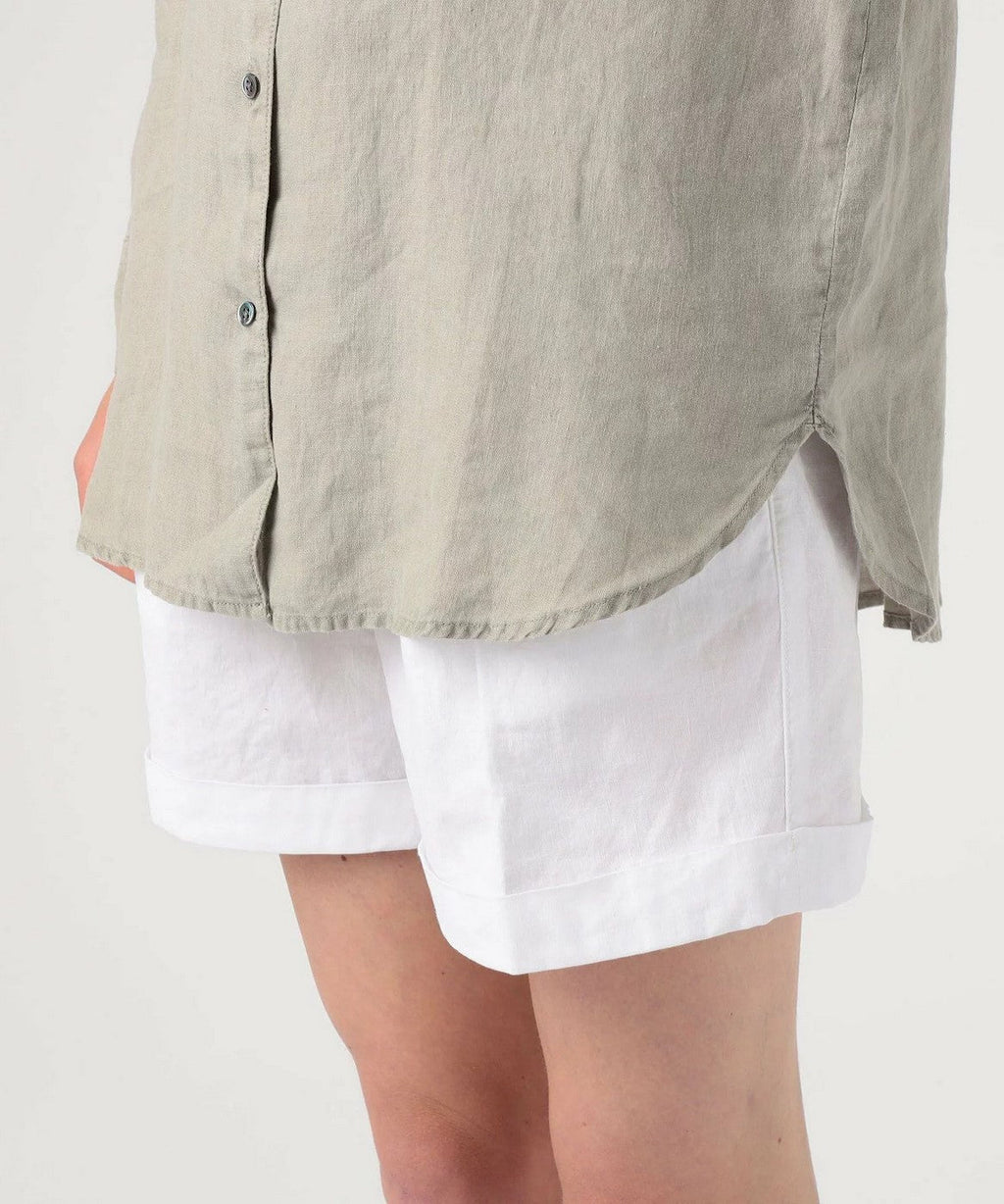 Chemise Légère En Lin - Pigment Limoneux - Femme