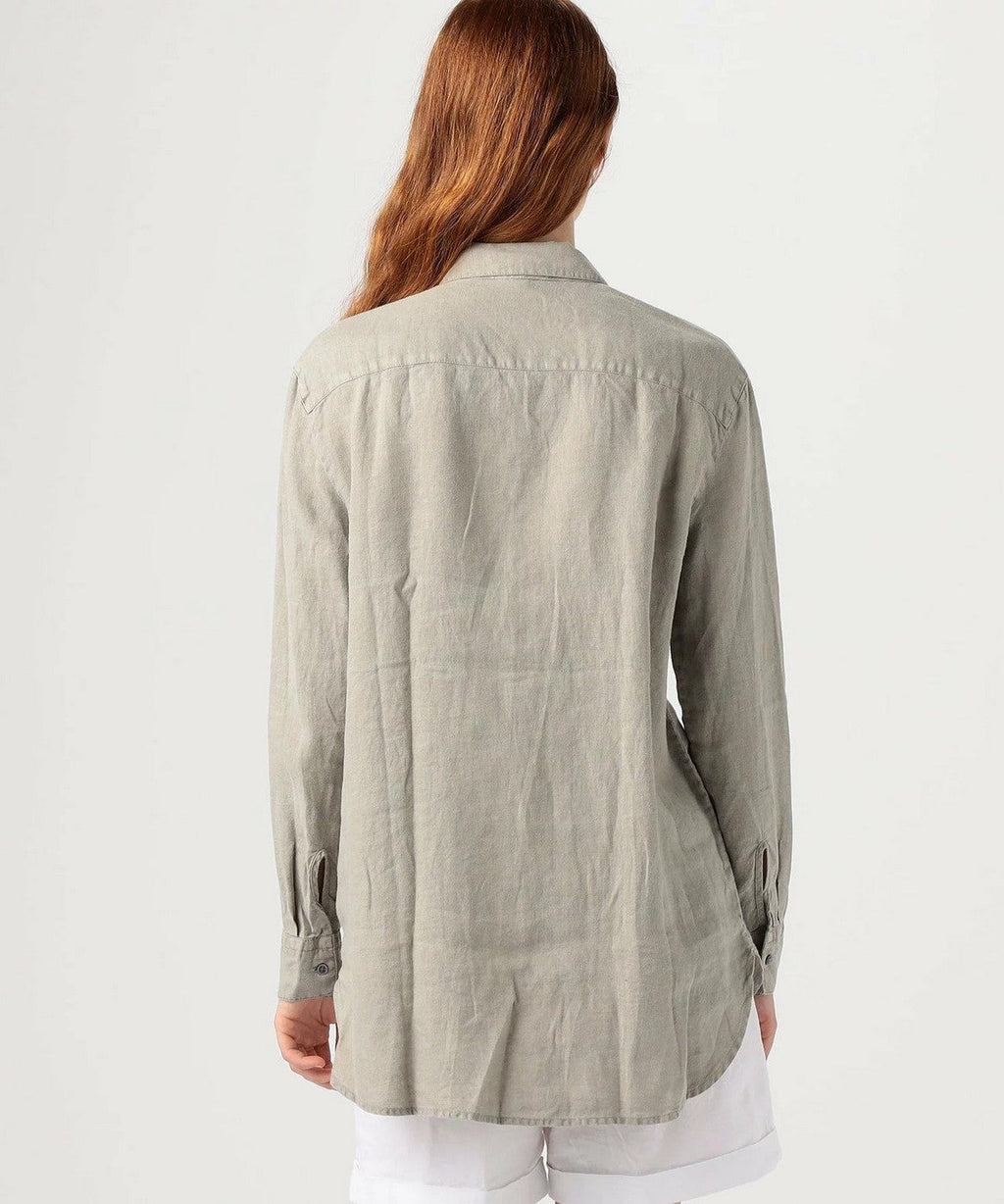 Chemise Légère En Lin - Pigment Limoneux - Femme