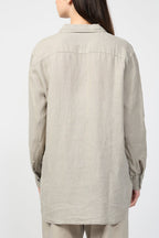 Chemise Légère En Lin - Pigment Limoneux - Femme