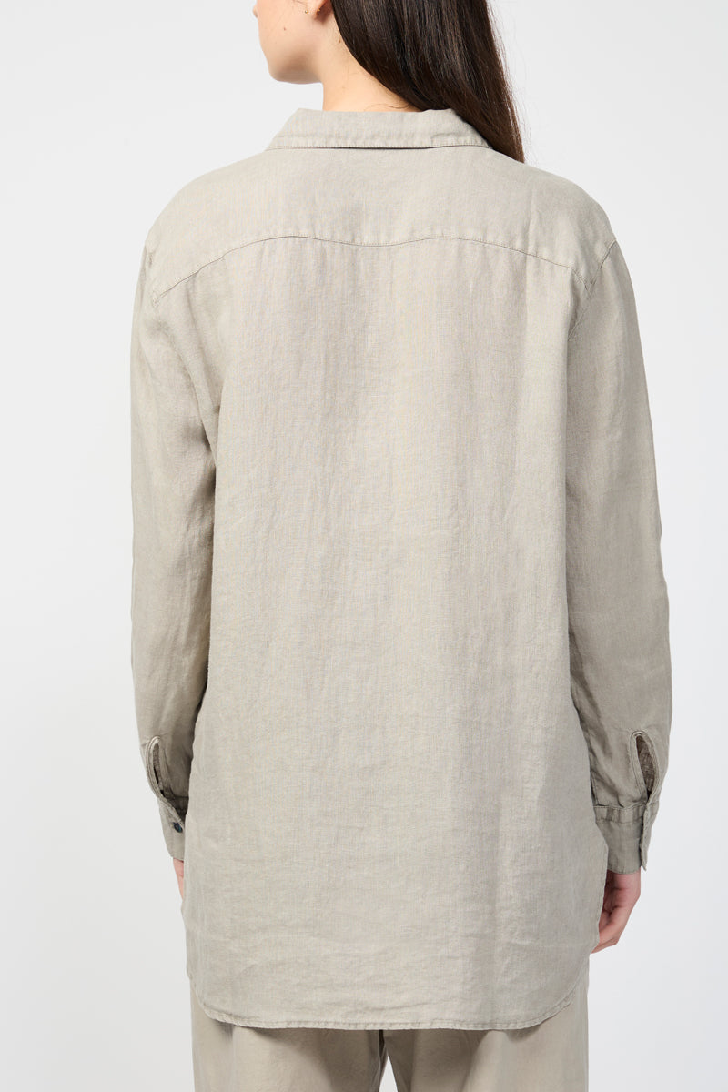 Chemise Légère En Lin - Pigment Limoneux - Femme