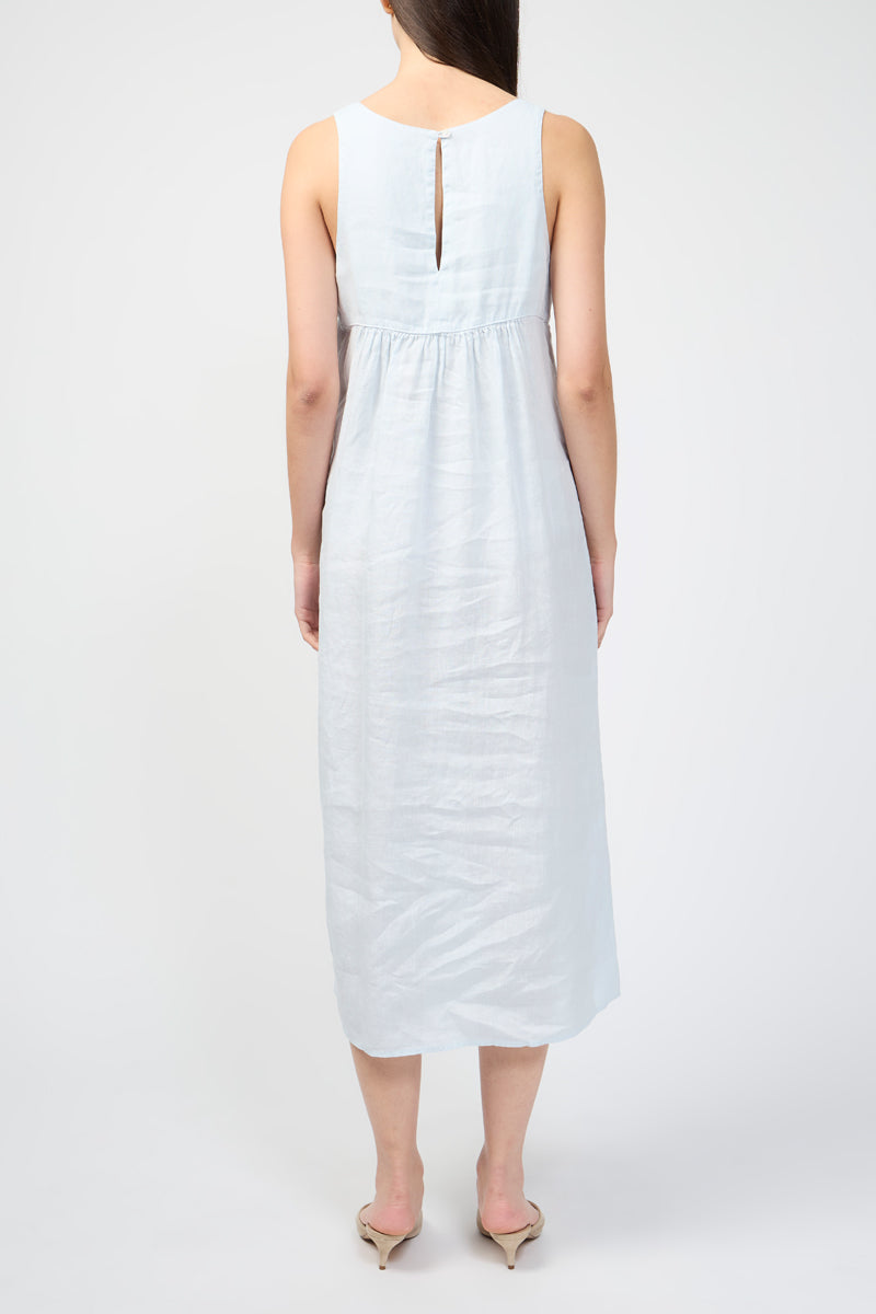 Robe Légère En Lin Teint En Pièce - Pigment À Mémoire De Forme - Femme