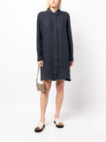 Robe Chemise Légère En Lin - Spritz Pigment - Femme