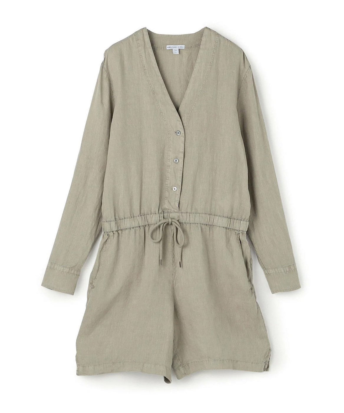 Combinaison En Lin Ls - Pigment Limoneux - Femme