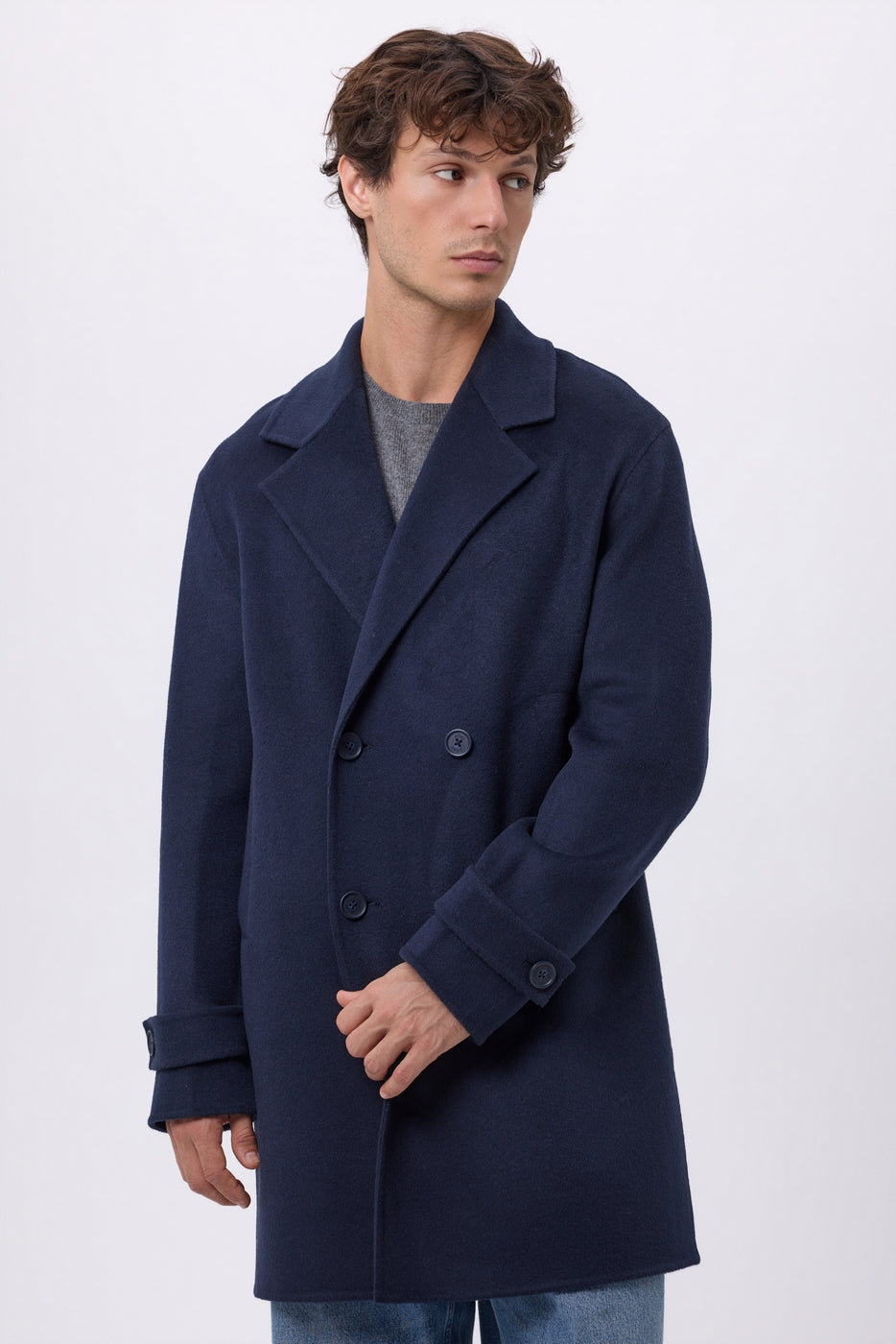 Manteau Wlad - Bleu Marine - Homme