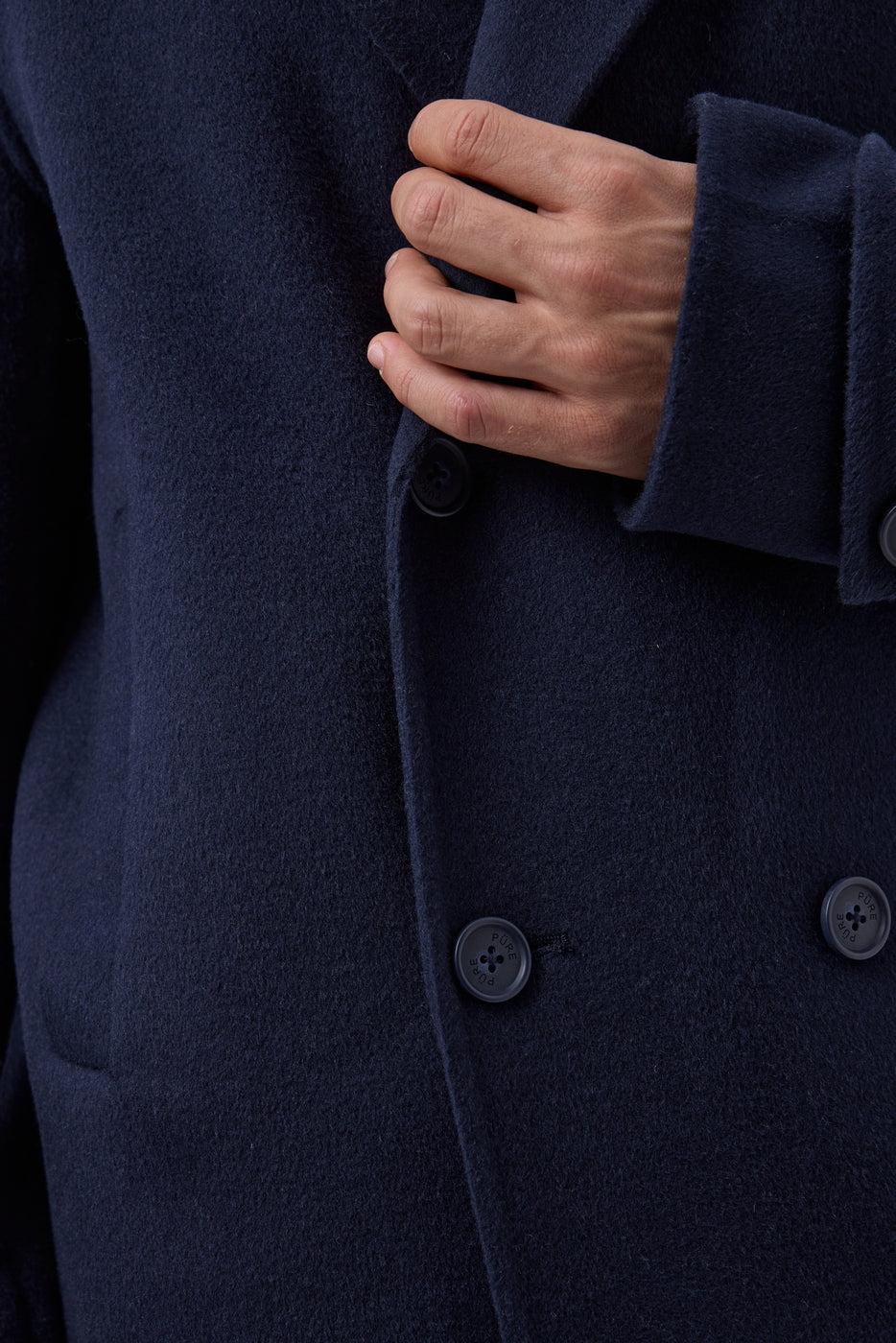 Manteau Wlad - Bleu Marine - Homme
