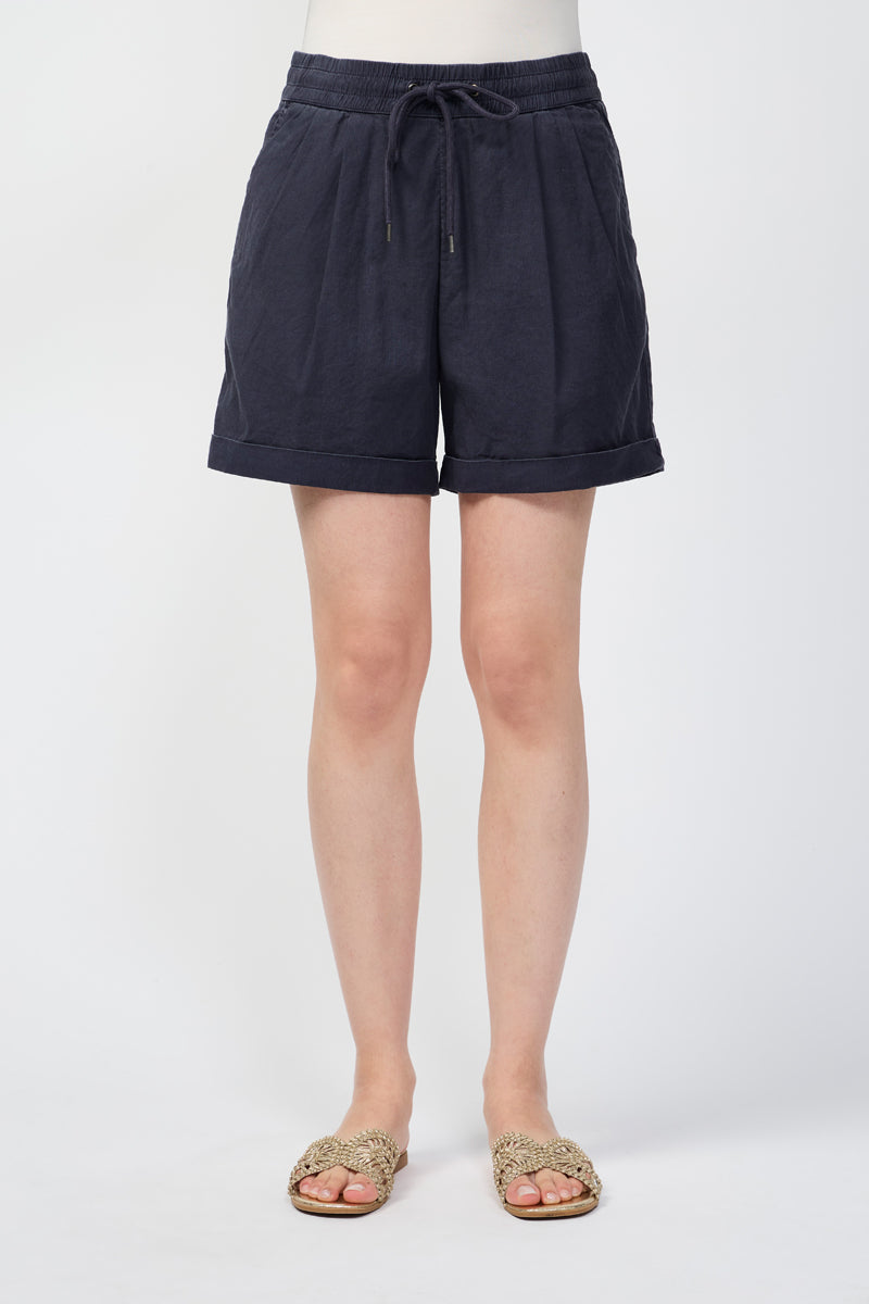 Shorts para caminar con doble plisado - Titan Pigment - Mujer