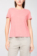 Vintage T-Shirt for Little Boy - Flamingo Pink Pigment - Women