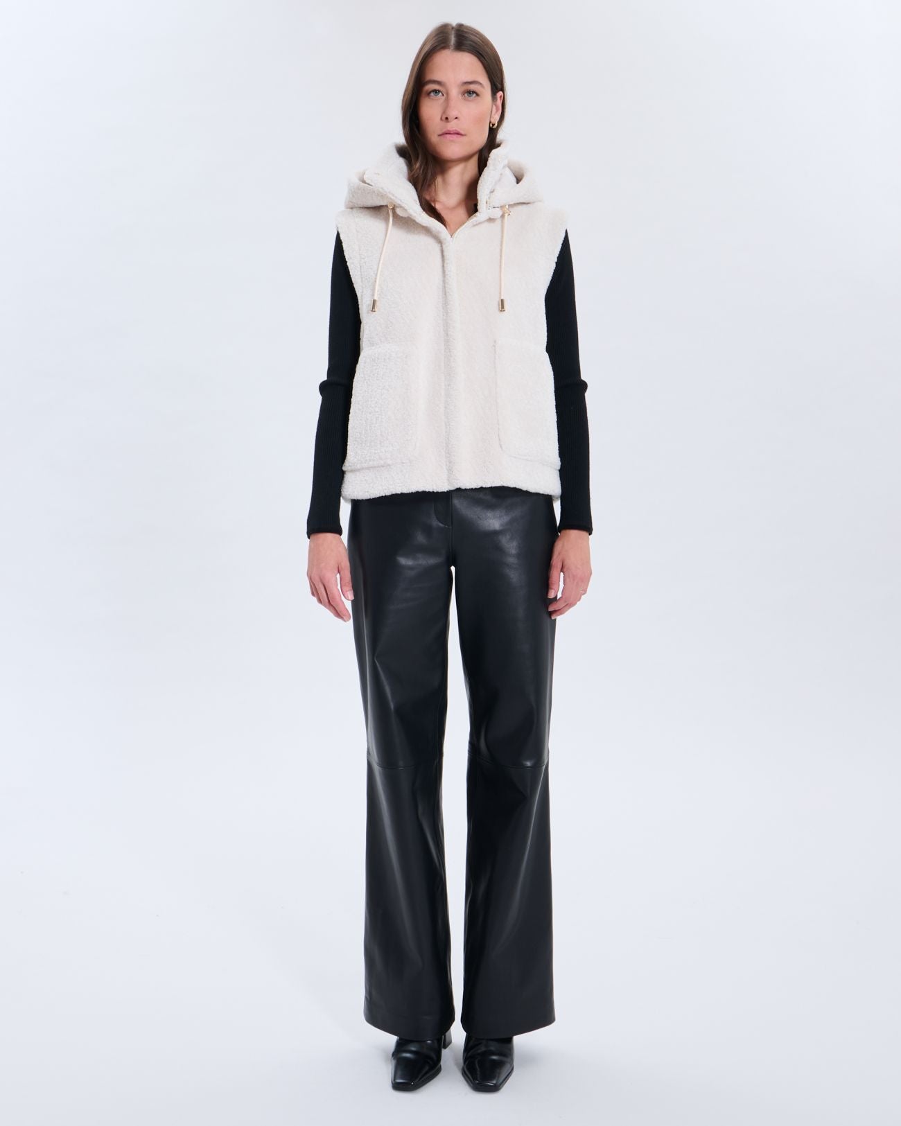 Doudoune Modesta chocolat_5