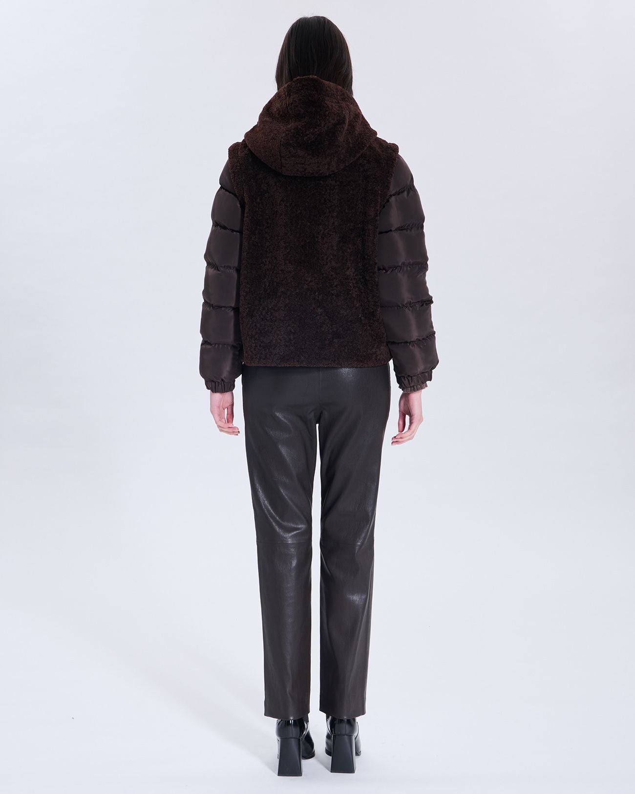 Doudoune Modesta chocolat_3