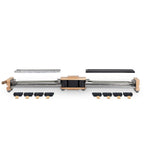 Raclette + Pierre À Cuire & Grill - Socle 180° - 8 Personnes - Design Bois