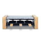 Raclette & Cooking Stone - 6 People - Wood Design