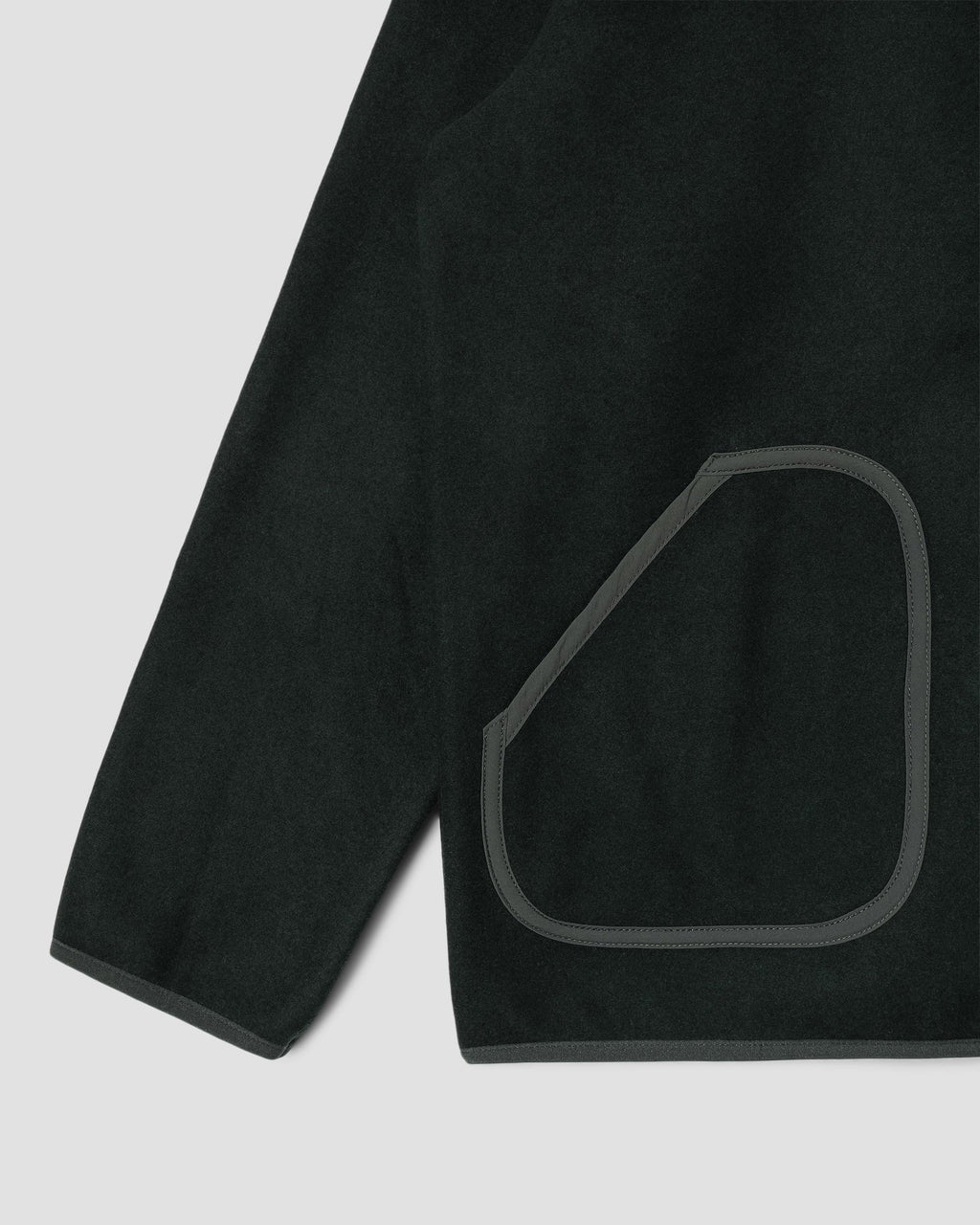 Wool Fleece Jacket - Botanical Green