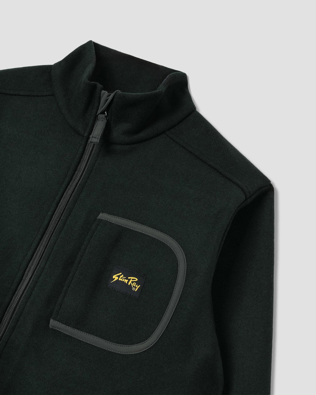 Wool Fleece Jacket - Botanical Green