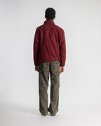 Wool Fleece Jacket - Dark Red Heather