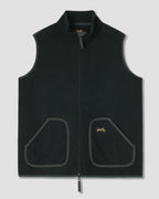 Wool Fleece Vest - Botanical Green