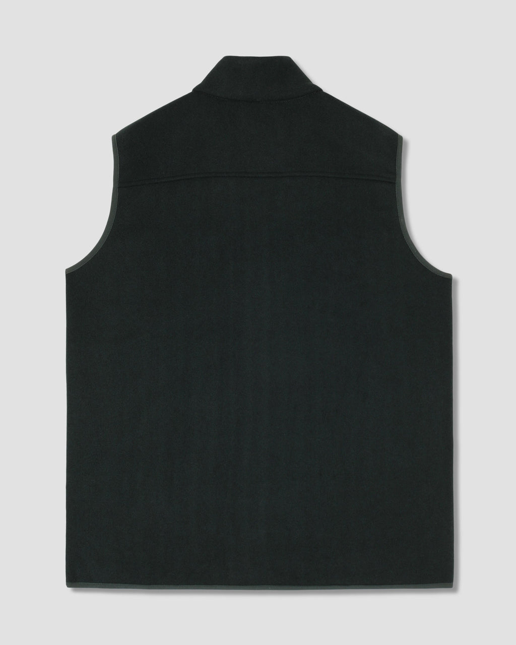Wool Fleece Vest - Botanical Green