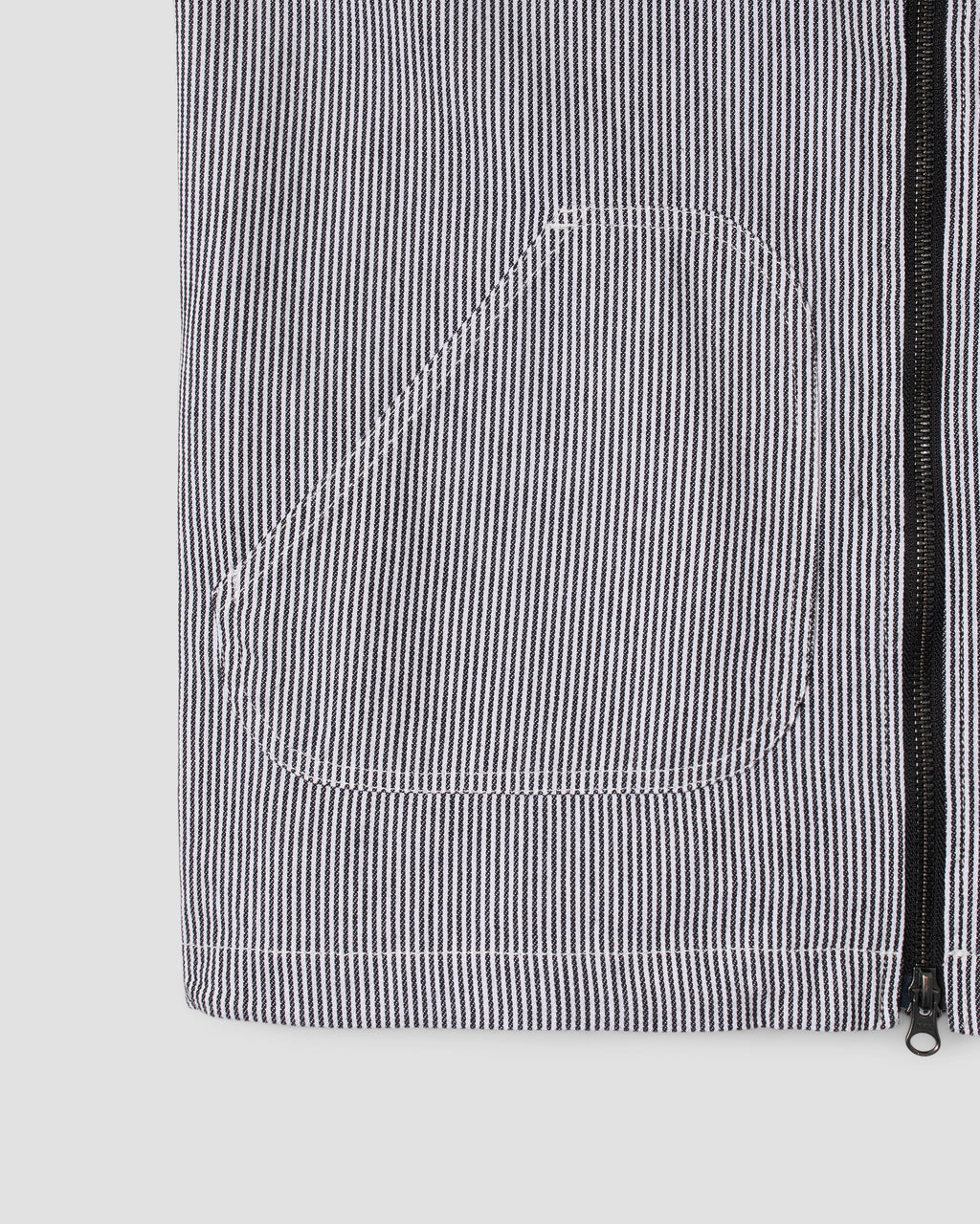 Work Vest - Aged Hickory Stripe