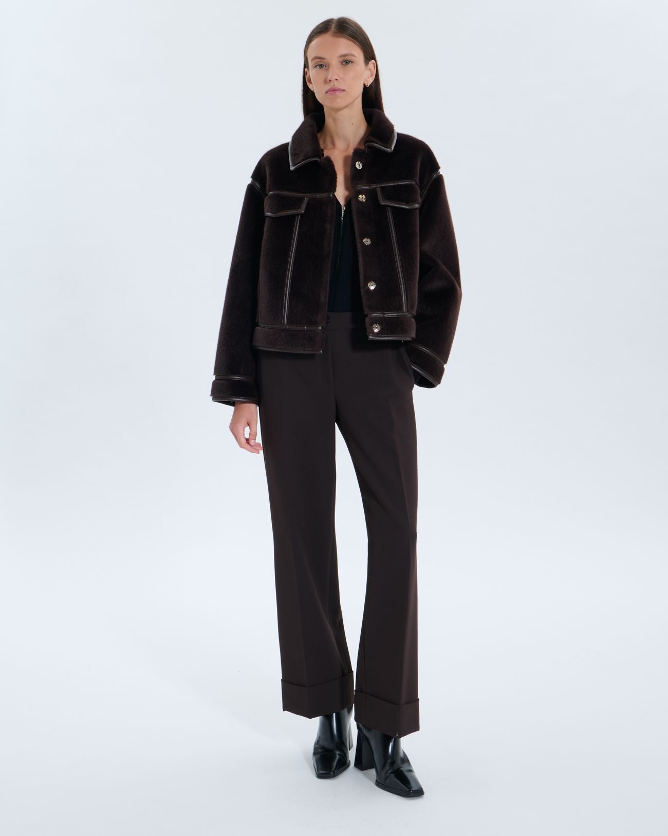 Pantalon Parly chocolat_1