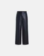 Pantalon Priscille noir en cuir_5