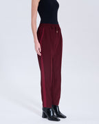 Trousers Piel garnet_2
