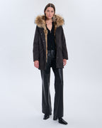 Piria chocolate parka_1