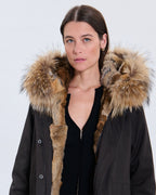 Piria chocolate parka_2