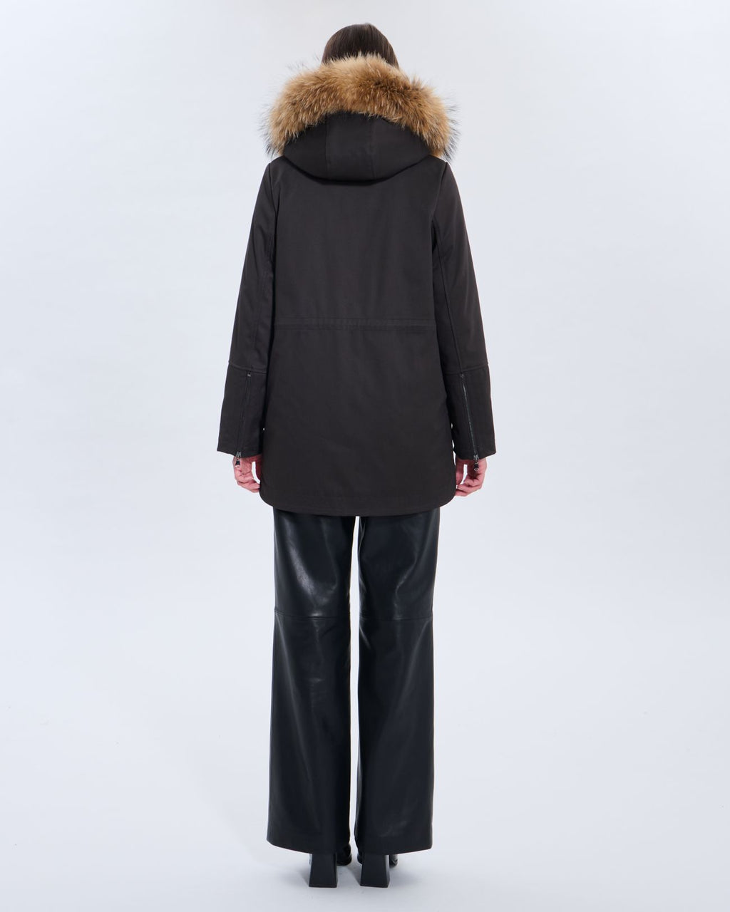 Piria chocolate parka_3